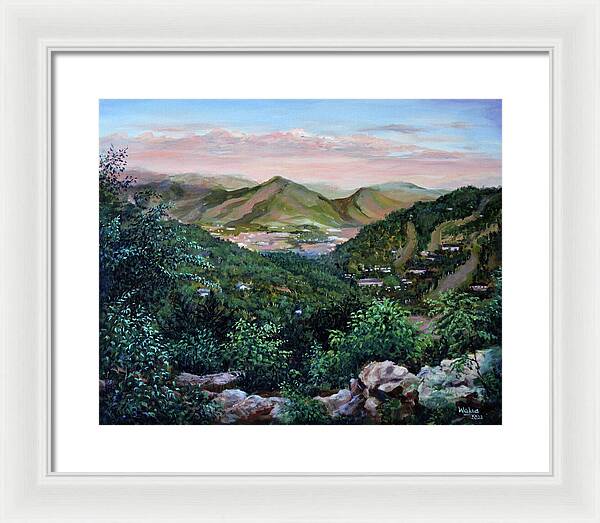 Mountain Peace in Shenandoah - Framed Print