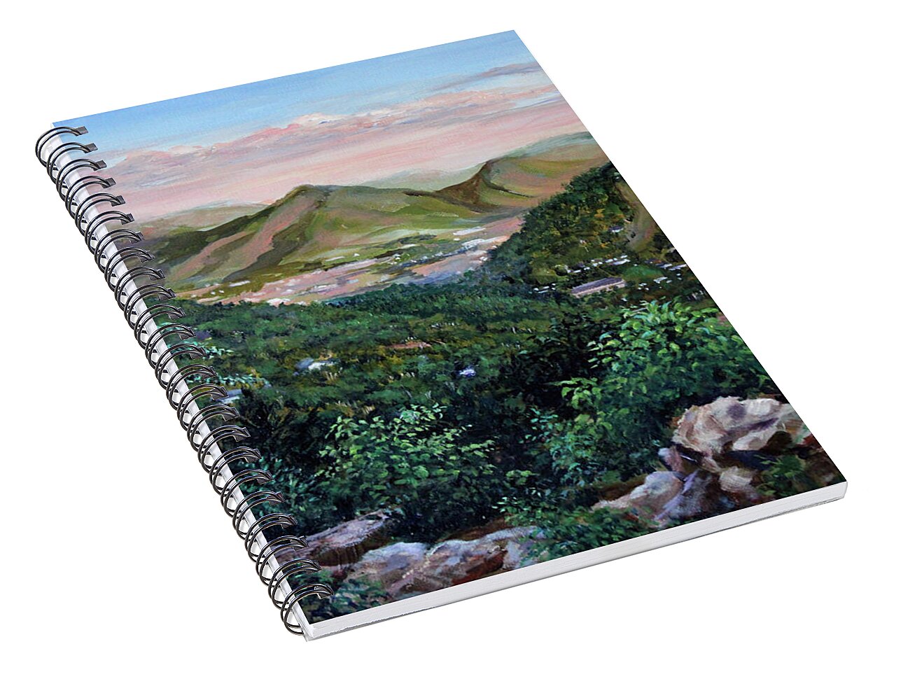 Mountain Peace in Shenandoah - Spiral Notebook