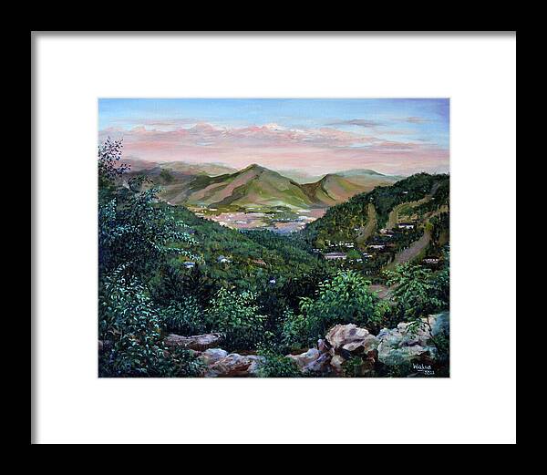 Mountain Peace in Shenandoah - Framed Print