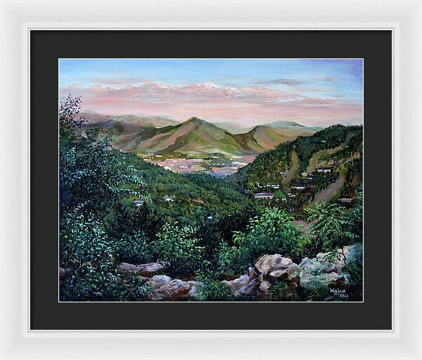 Mountain Peace in Shenandoah - Framed Print