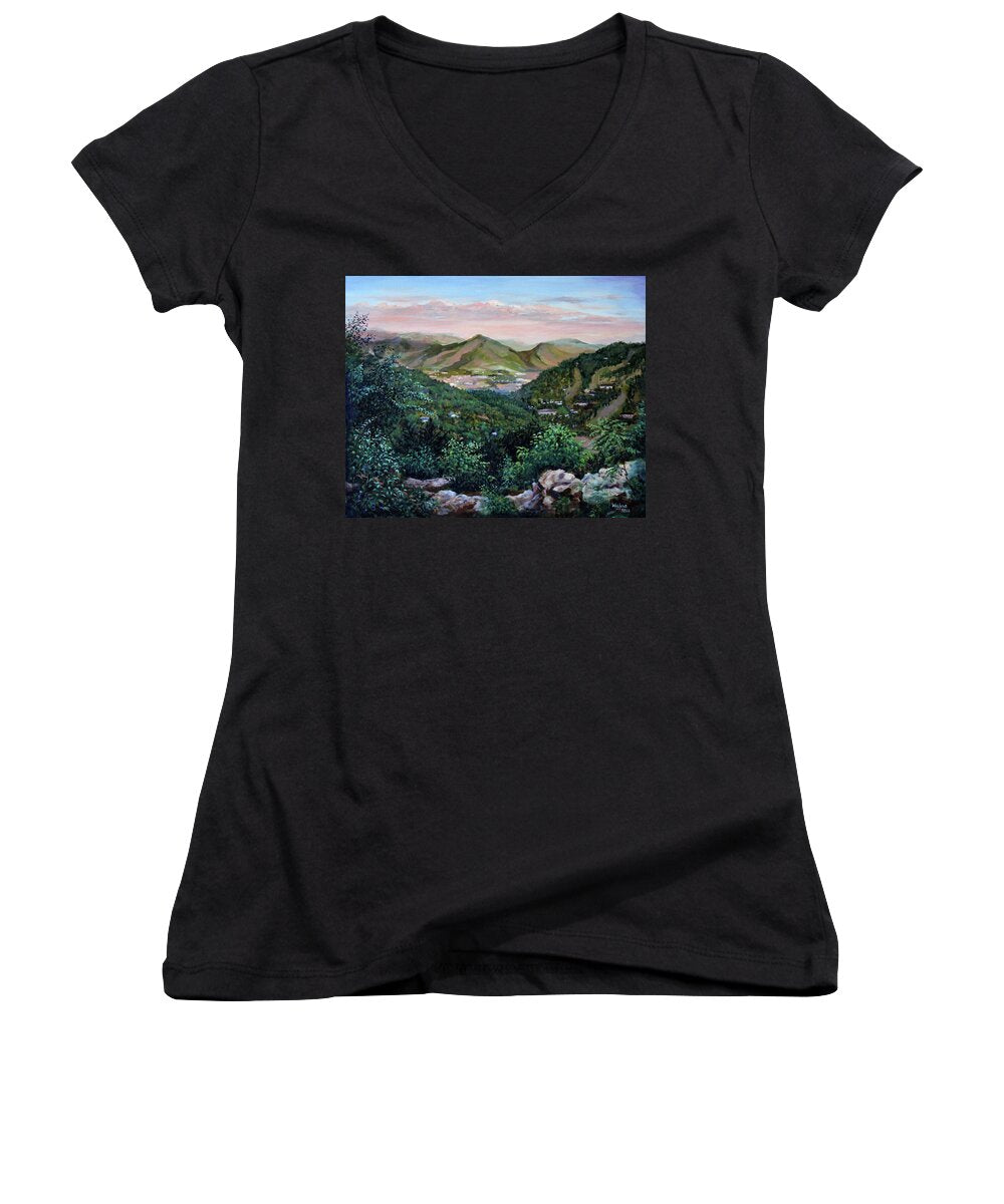 Mountain Peace in Shenandoah - Women's V-Neck