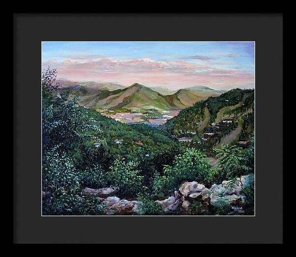 Mountain Peace in Shenandoah - Framed Print