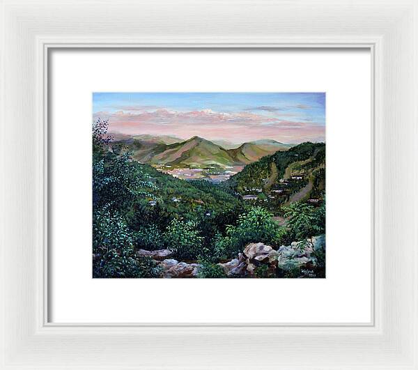 Mountain Peace in Shenandoah - Framed Print