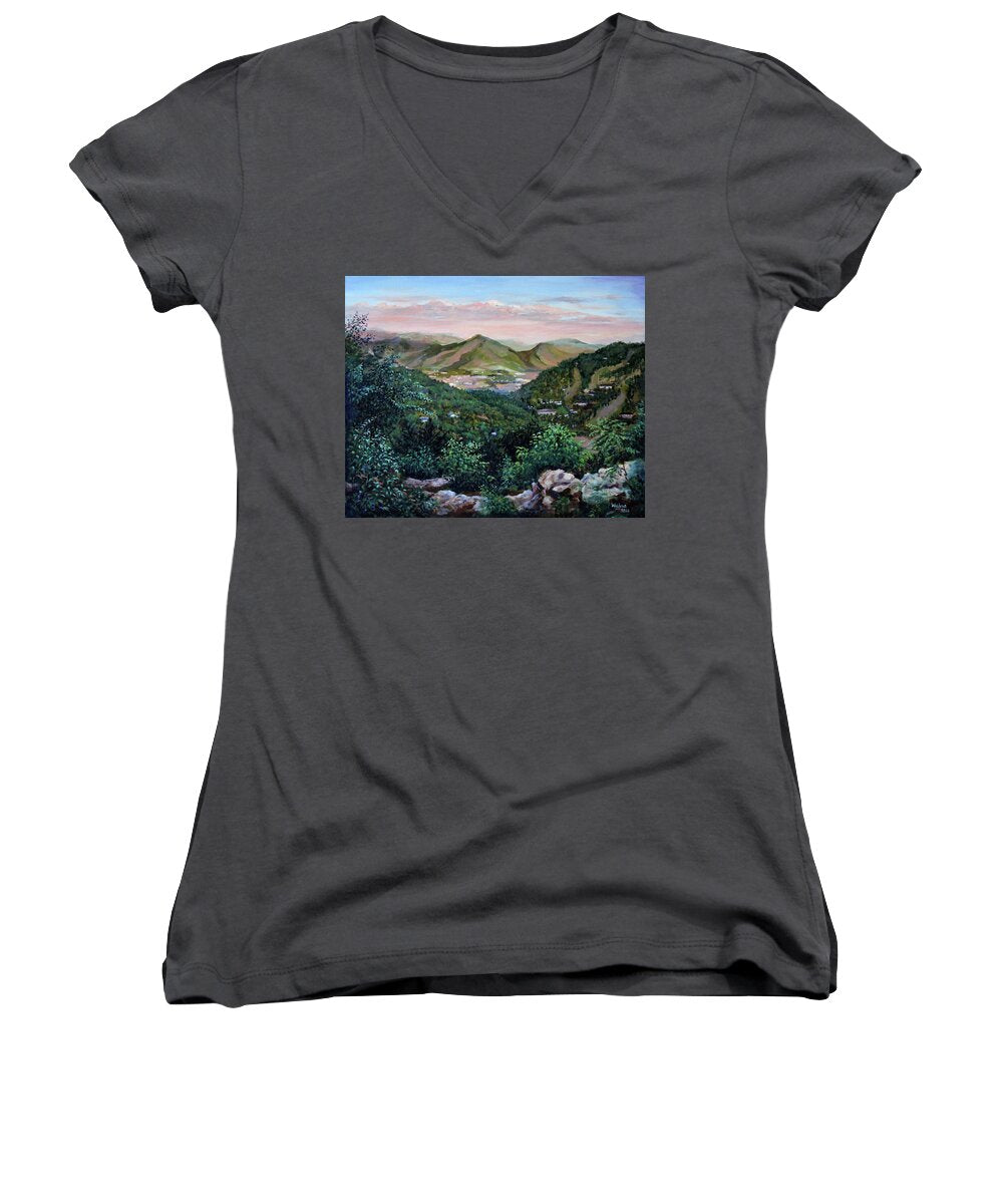 Mountain Peace in Shenandoah - Women's V-Neck