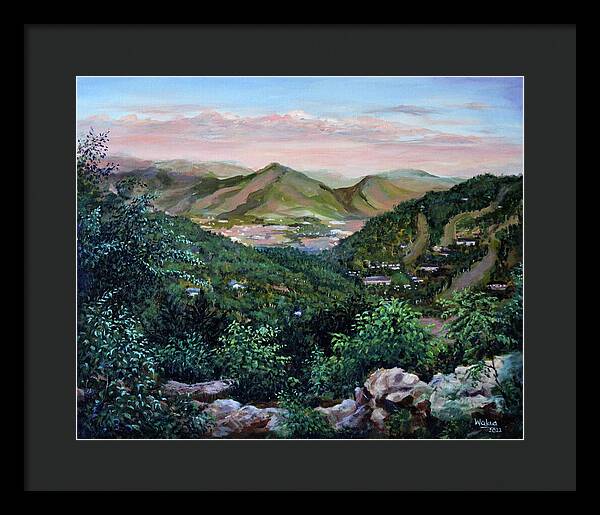 Mountain Peace in Shenandoah - Framed Print