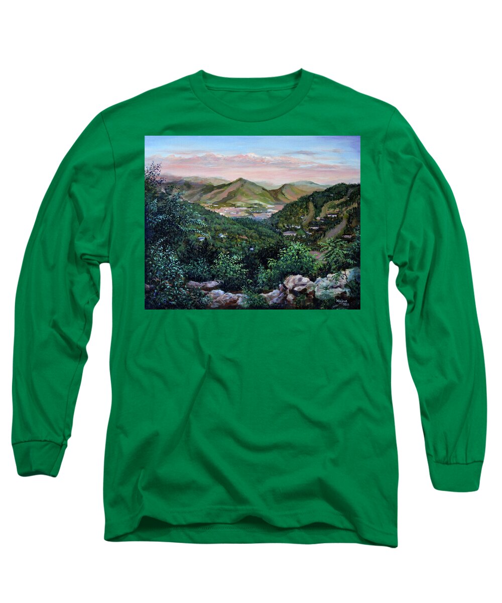 Mountain Peace in Shenandoah - Long Sleeve T-Shirt