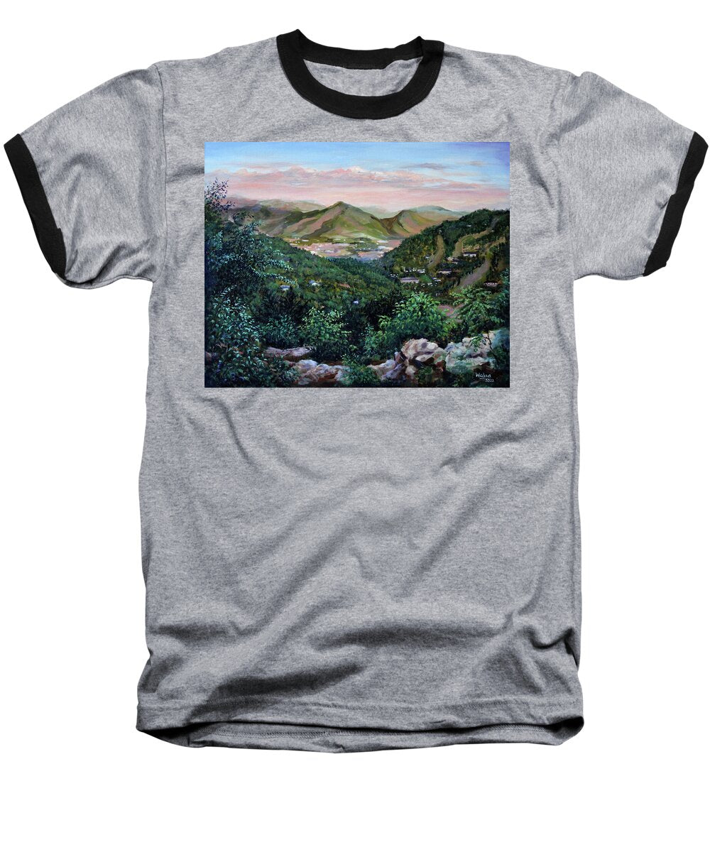 Mountain Peace in Shenandoah - Baseball T-Shirt