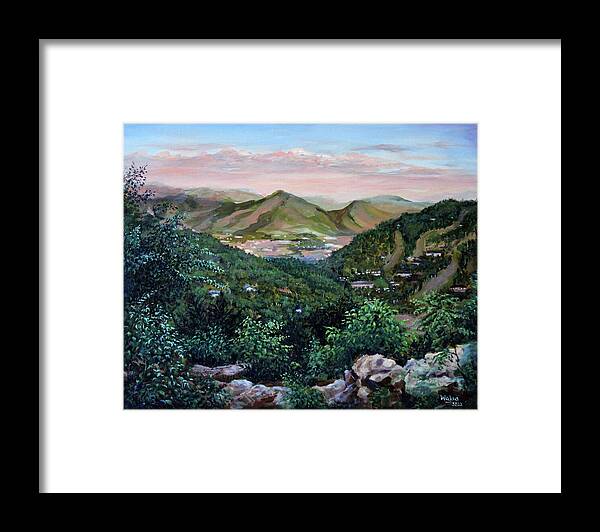 Mountain Peace in Shenandoah - Framed Print