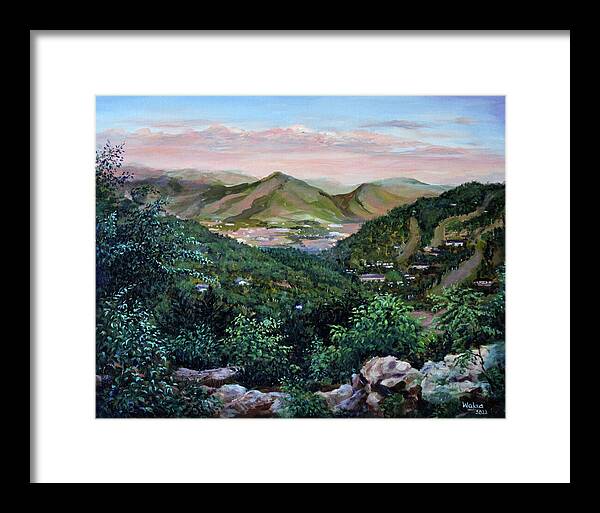 Mountain Peace in Shenandoah - Framed Print