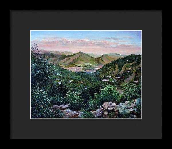 Mountain Peace in Shenandoah - Framed Print