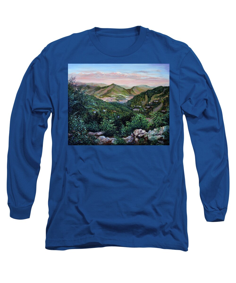 Mountain Peace in Shenandoah - Long Sleeve T-Shirt