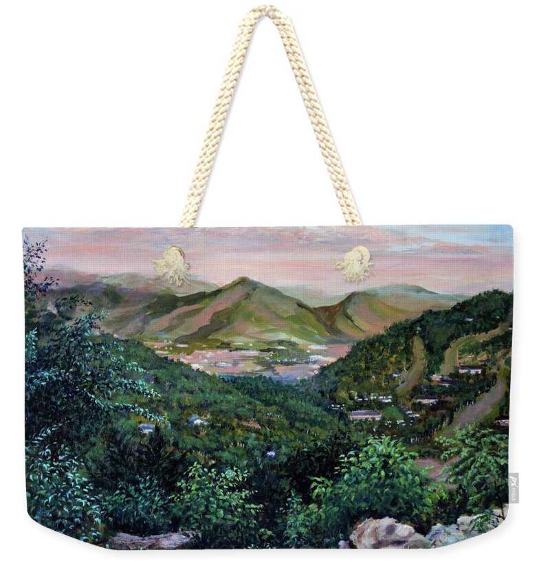 Mountain Peace in Shenandoah - Weekender Tote Bag