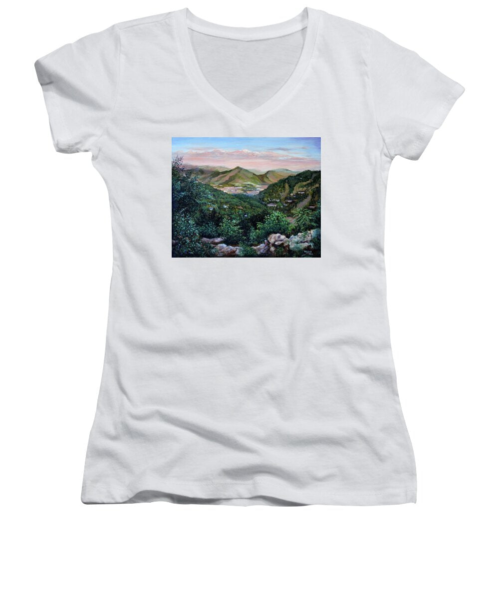 Mountain Peace in Shenandoah - Women's V-Neck