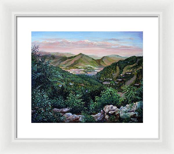 Mountain Peace in Shenandoah - Framed Print