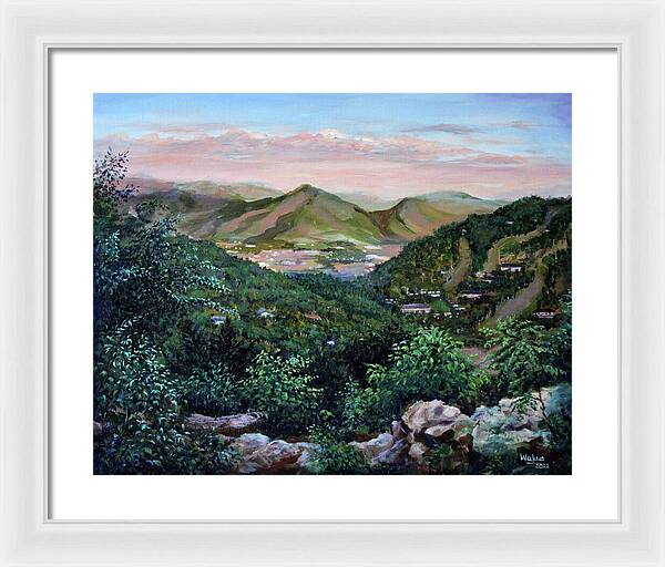 Mountain Peace in Shenandoah - Framed Print