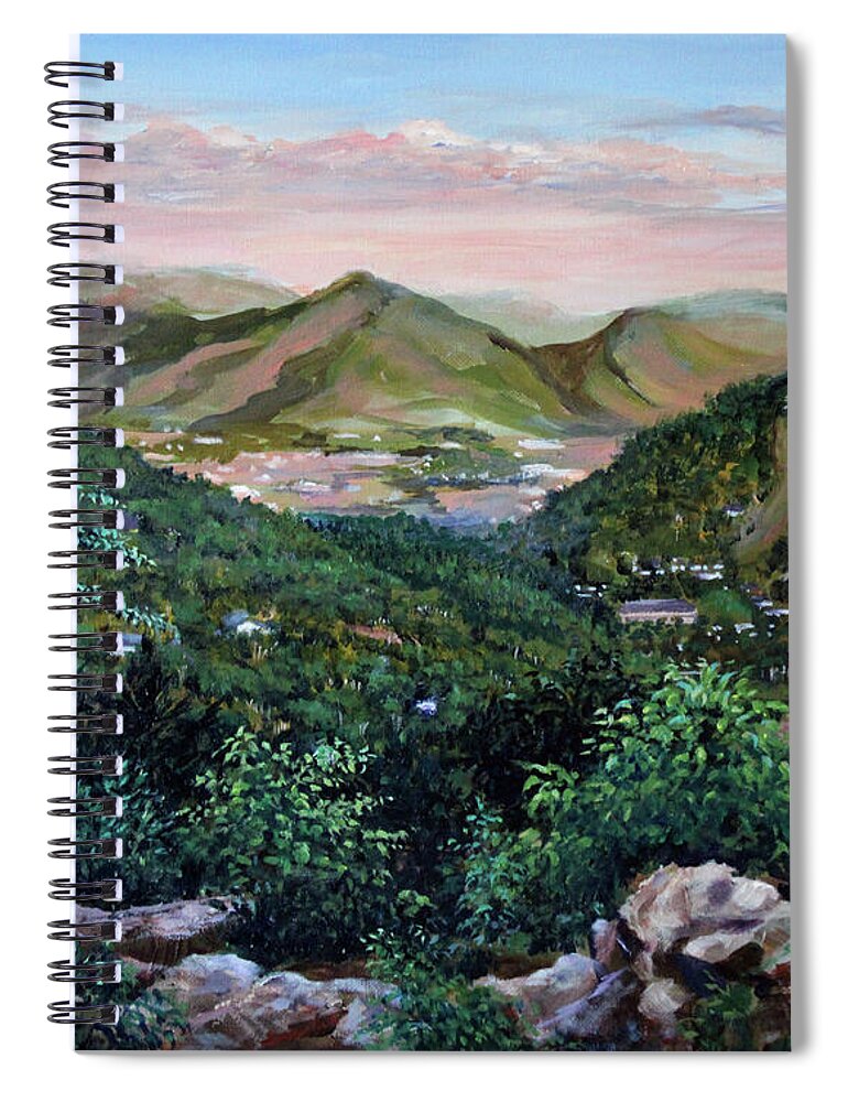 Mountain Peace in Shenandoah - Spiral Notebook