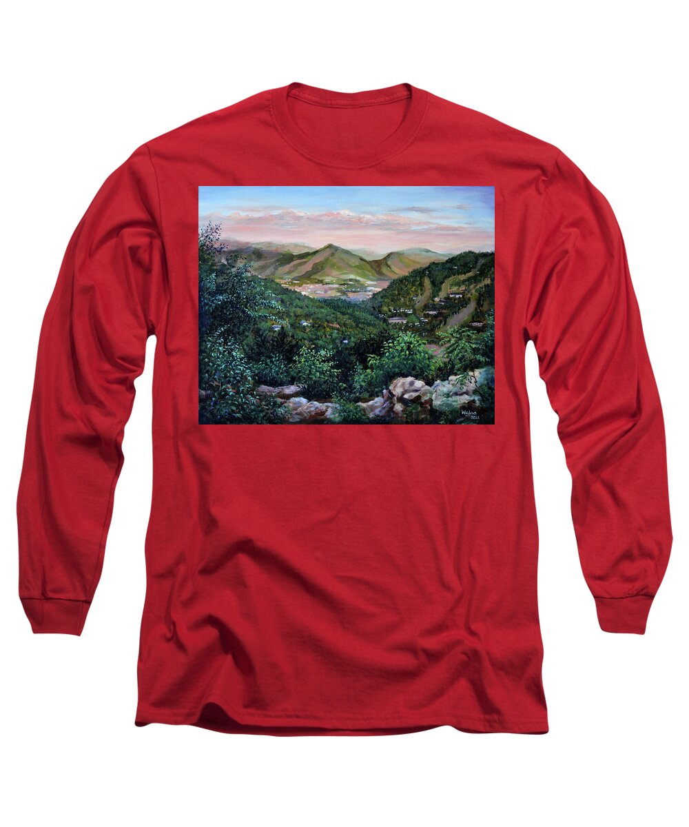 Mountain Peace in Shenandoah - Long Sleeve T-Shirt