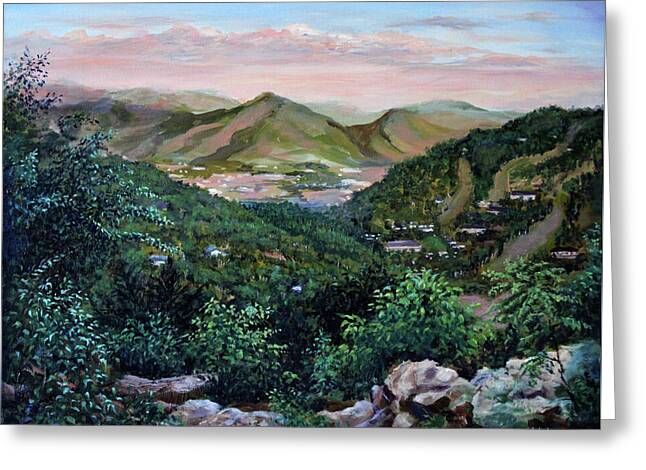 Mountain Peace in Shenandoah - Greeting Card