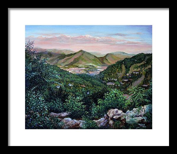 Mountain Peace in Shenandoah - Framed Print