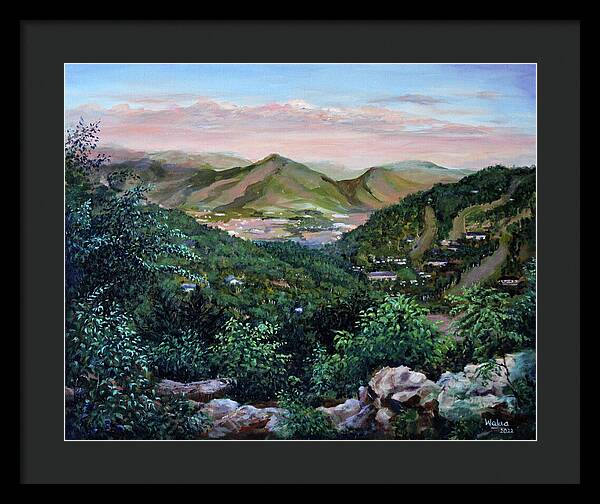 Mountain Peace in Shenandoah - Framed Print