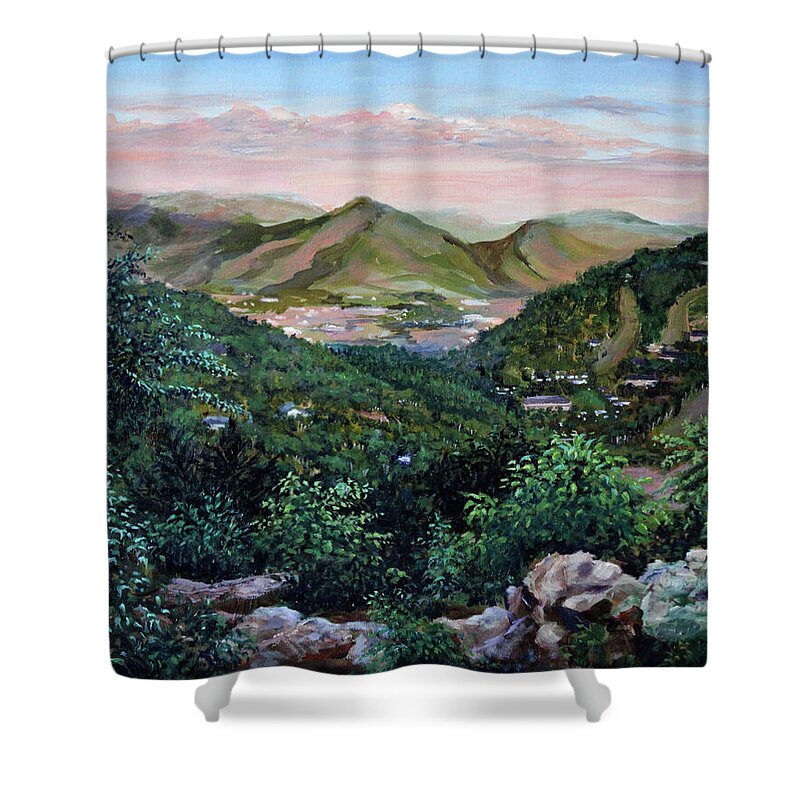 Mountain Peace in Shenandoah - Shower Curtain