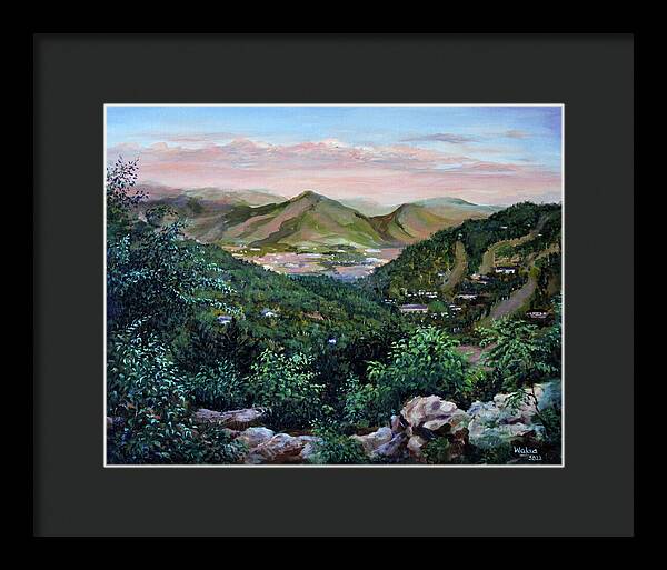 Mountain Peace in Shenandoah - Framed Print