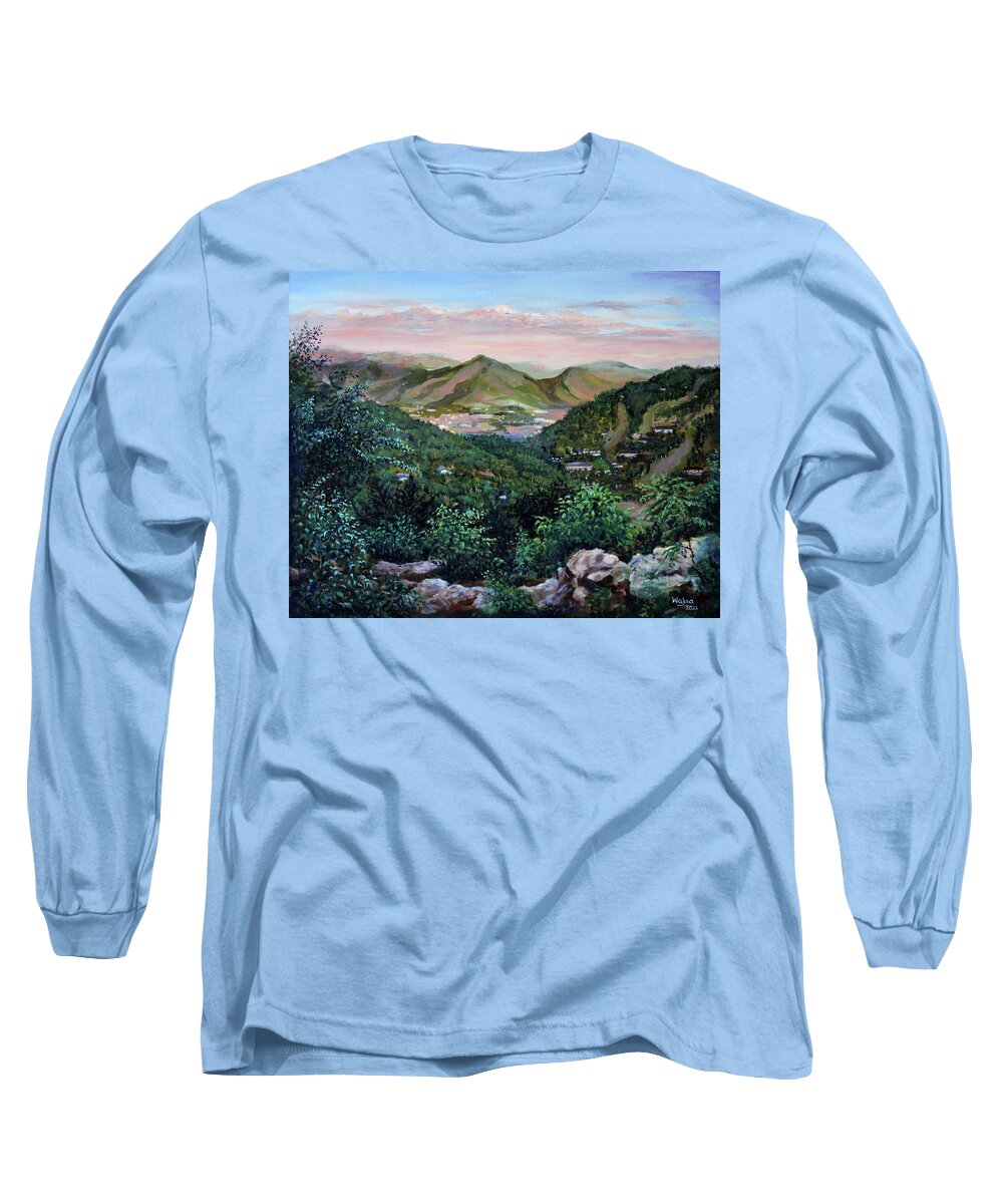 Mountain Peace in Shenandoah - Long Sleeve T-Shirt