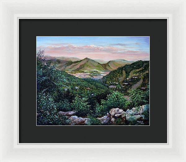 Mountain Peace in Shenandoah - Framed Print