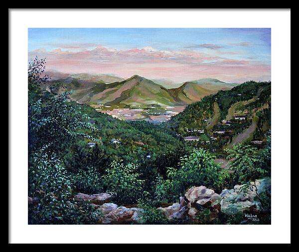 Mountain Peace in Shenandoah - Framed Print