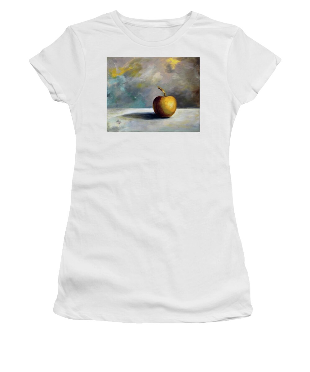 Solitary Golden Apple - Women's T-Shirt