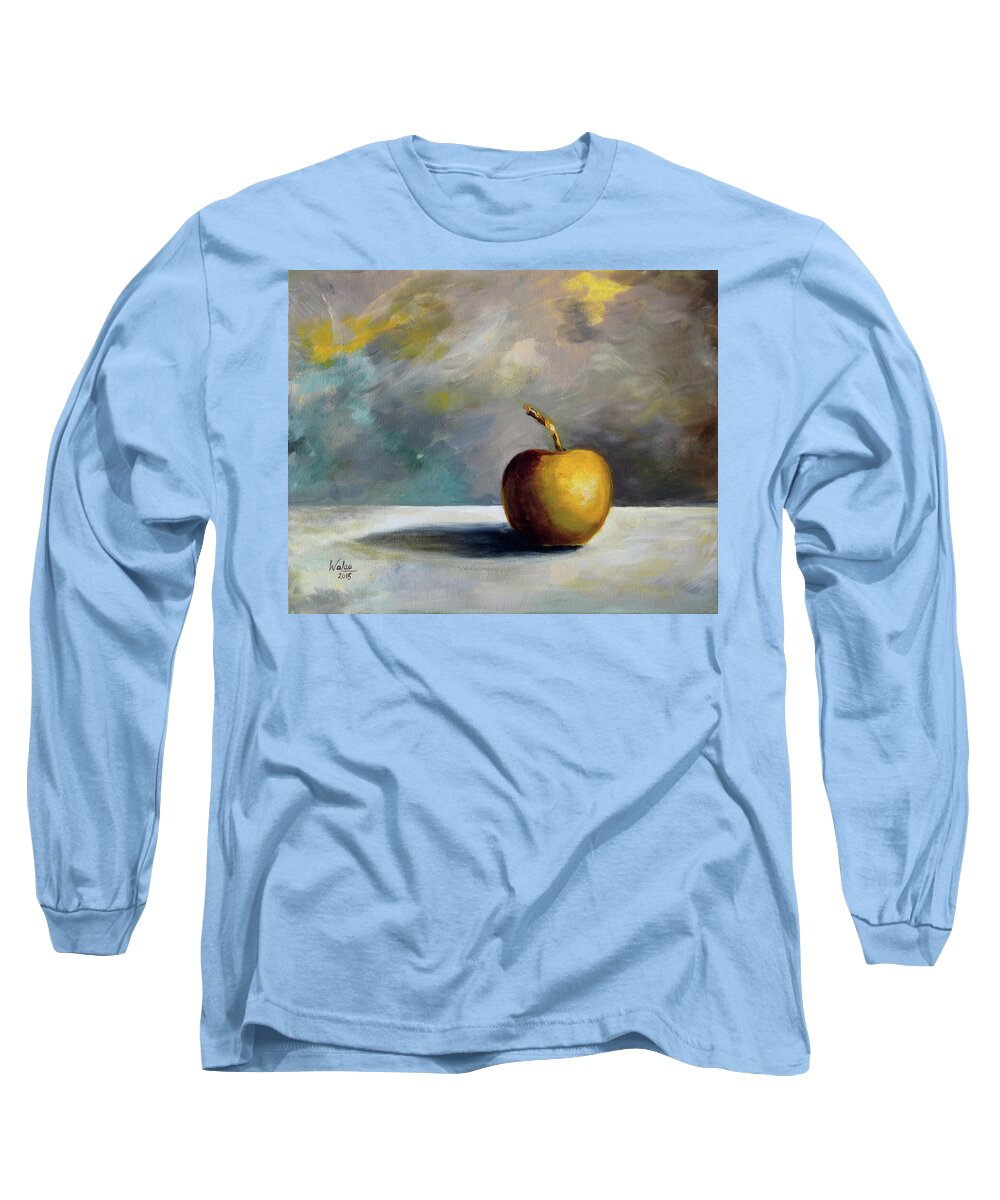 Solitary Golden Apple - Long Sleeve T-Shirt