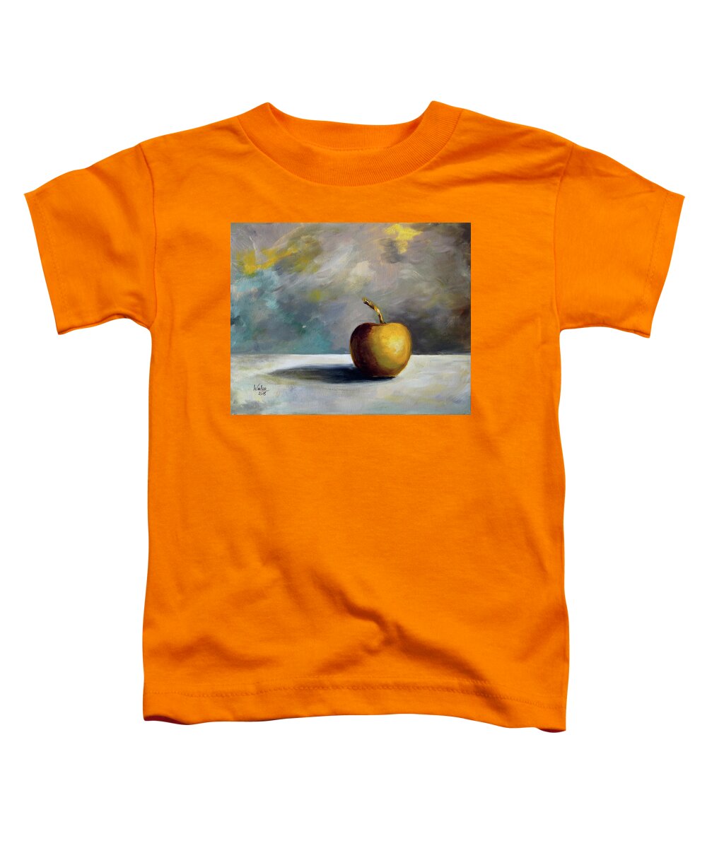 Solitary Golden Apple - Toddler T-Shirt