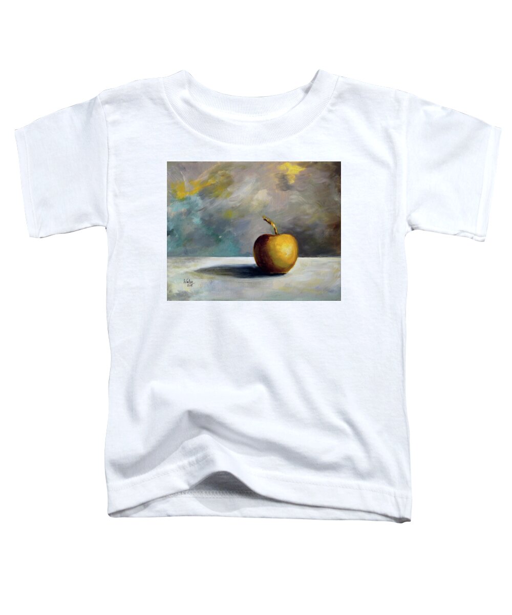 Solitary Golden Apple - Toddler T-Shirt