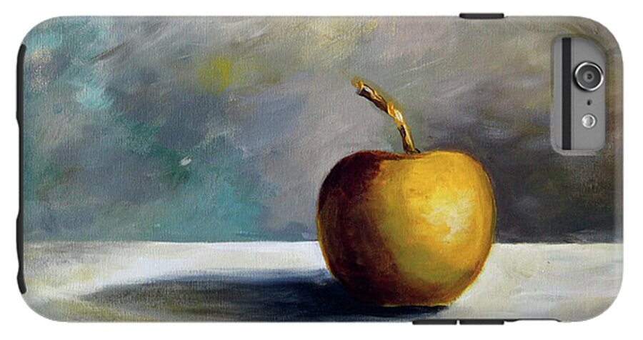 Solitary Golden Apple - Phone Case