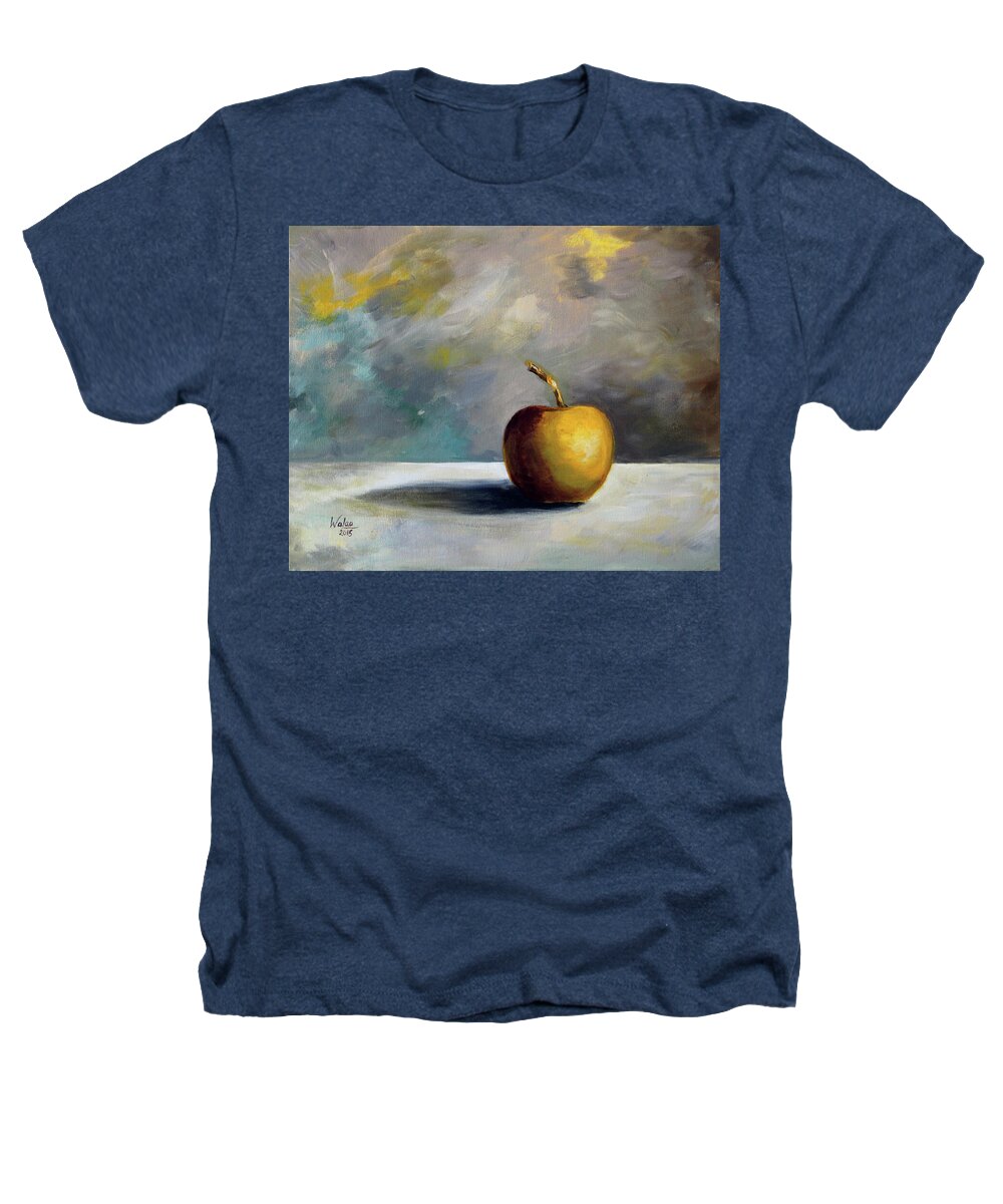 Solitary Golden Apple - Heathers T-Shirt