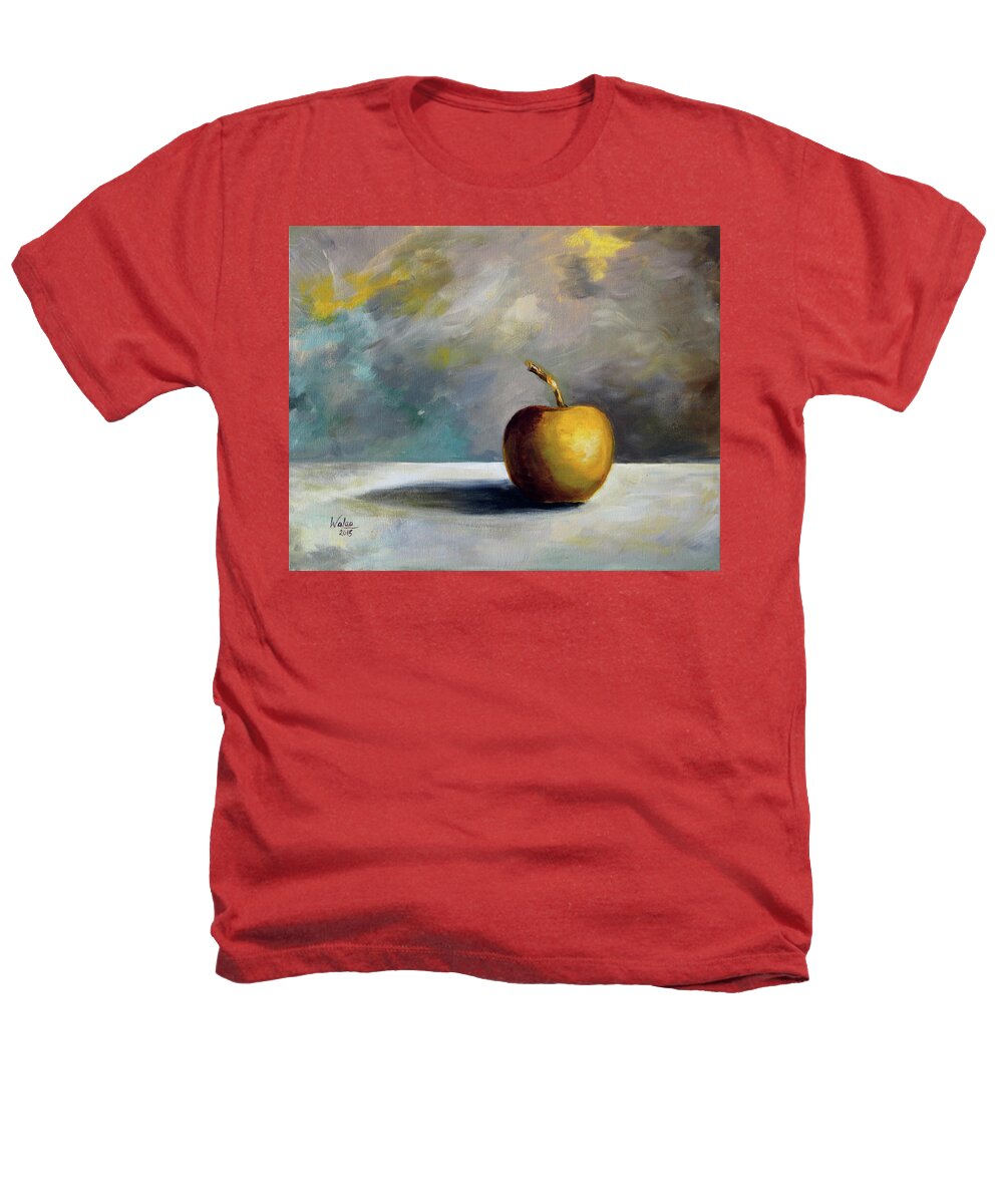 Solitary Golden Apple - Heathers T-Shirt