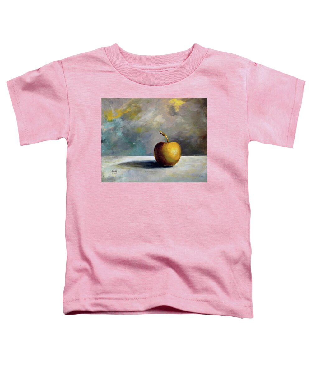 Solitary Golden Apple - Toddler T-Shirt