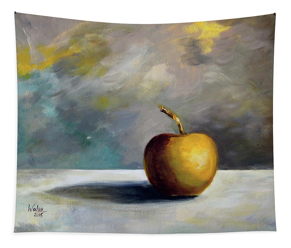 Solitary Golden Apple - Tapestry