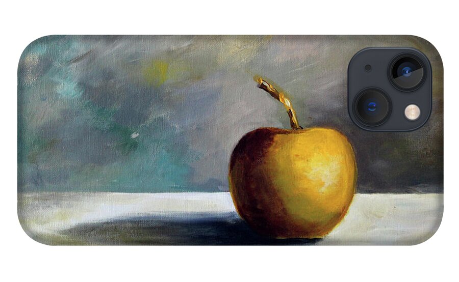 Solitary Golden Apple - Phone Case