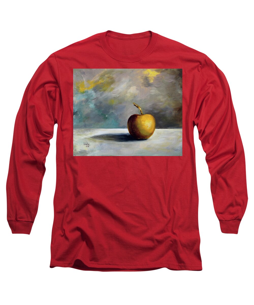 Solitary Golden Apple - Long Sleeve T-Shirt