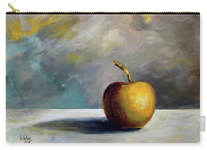 Solitary Golden Apple - Zip Pouch