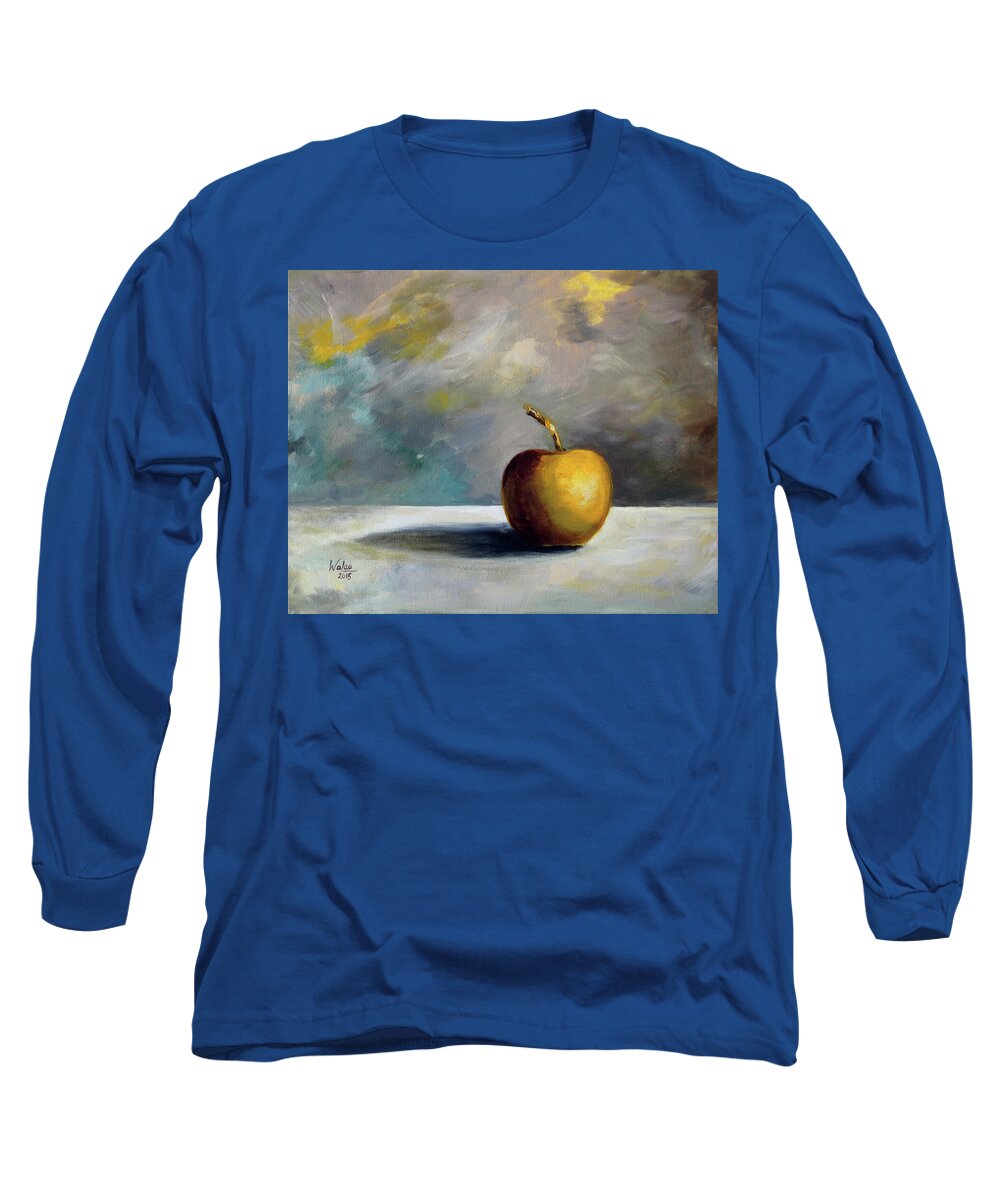 Solitary Golden Apple - Long Sleeve T-Shirt