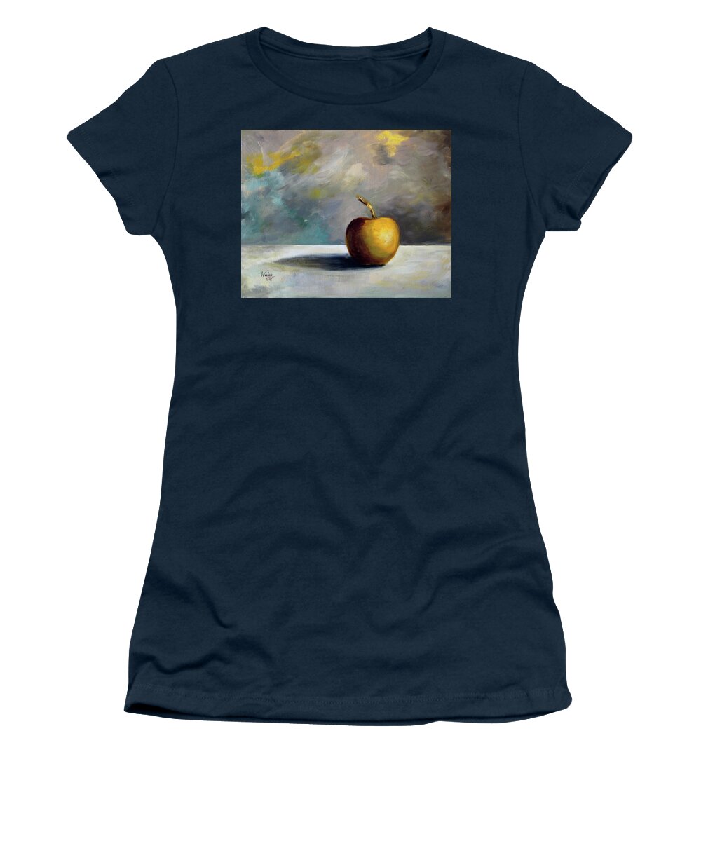 Solitary Golden Apple - Women's T-Shirt