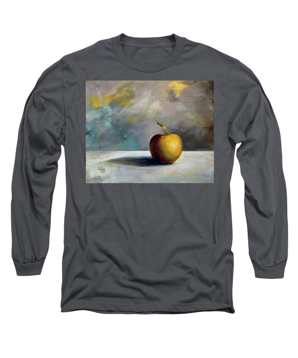 Solitary Golden Apple - Long Sleeve T-Shirt