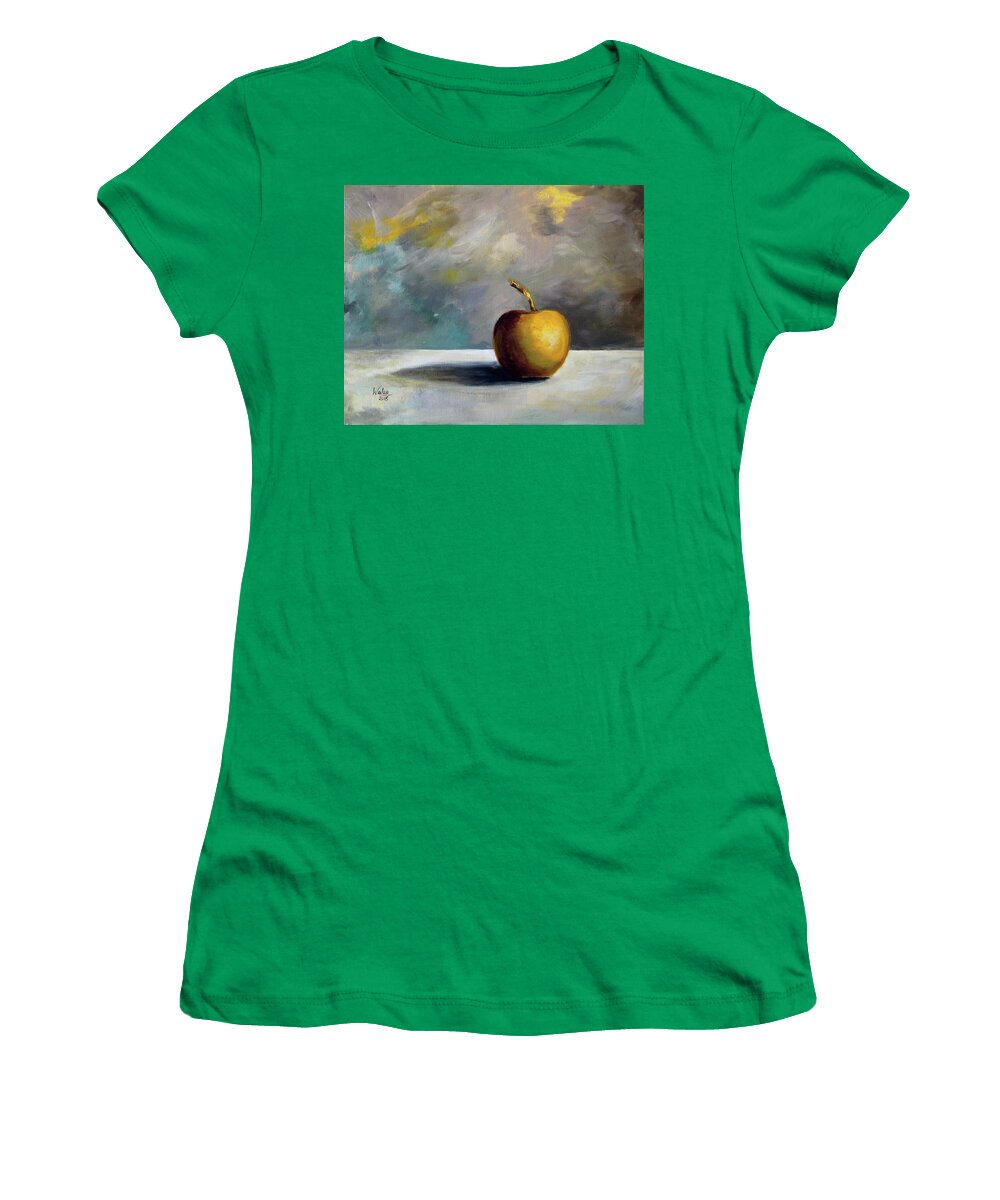 Solitary Golden Apple - Women's T-Shirt