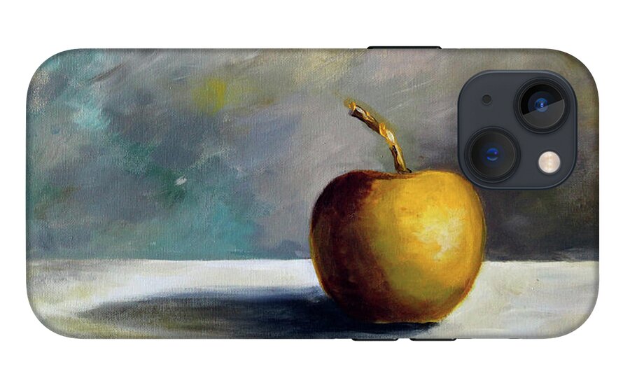 Solitary Golden Apple - Phone Case