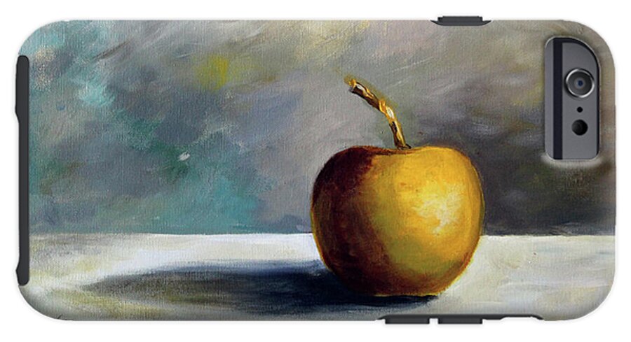 Solitary Golden Apple - Phone Case