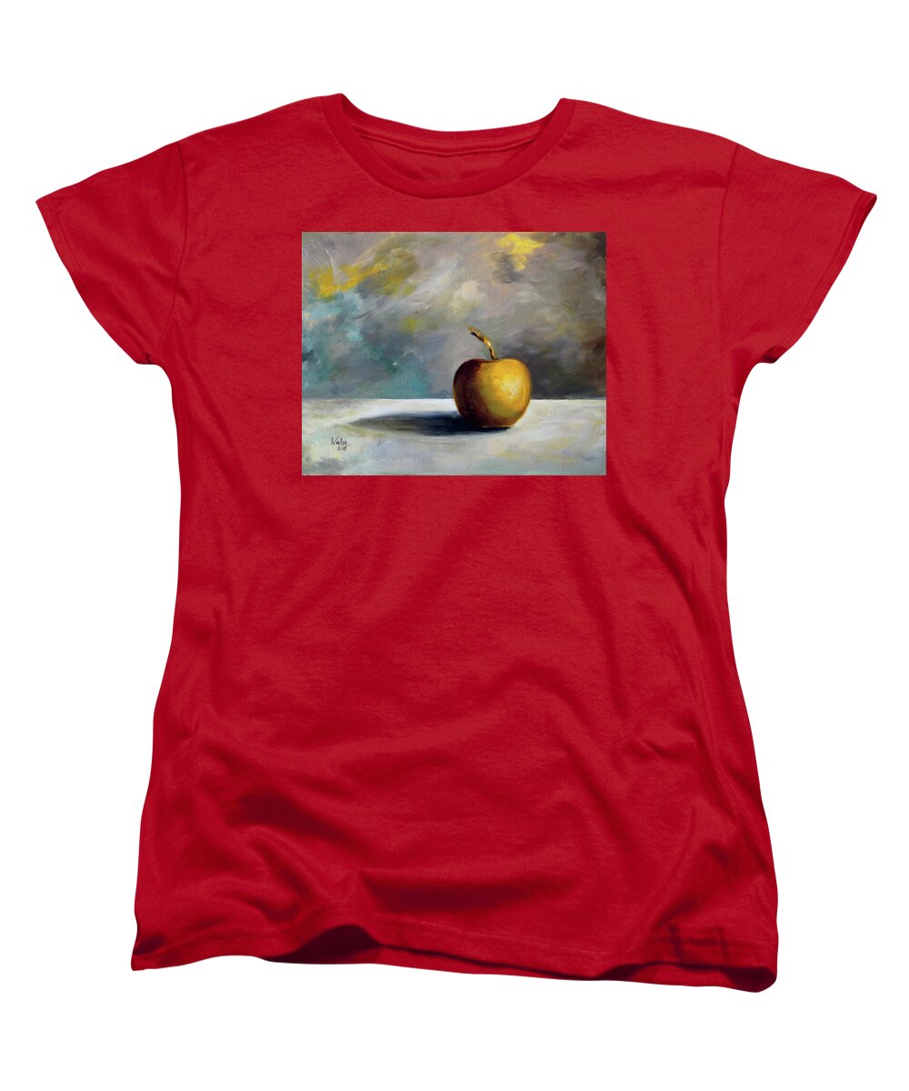 Solitary Golden Apple - Women's T-Shirt (Standard Fit)