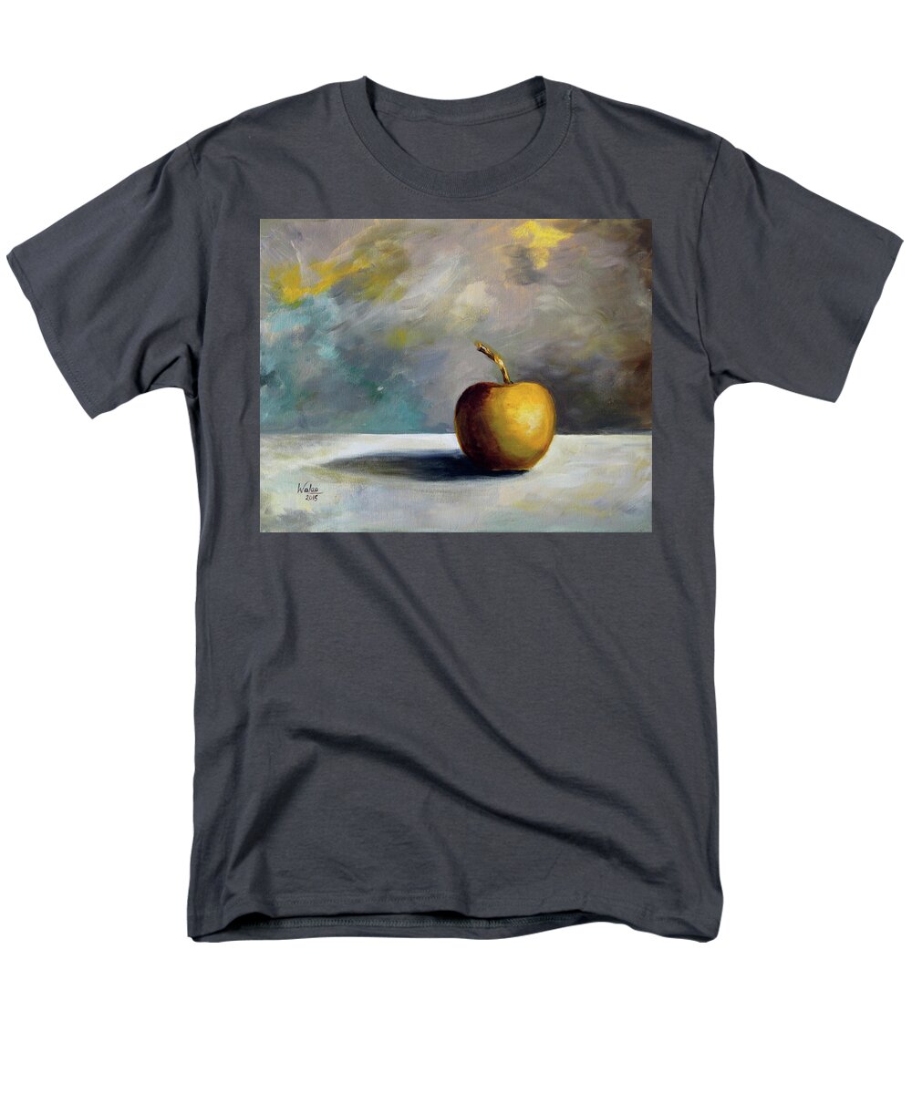 Solitary Golden Apple - Men's T-Shirt  (Regular Fit)