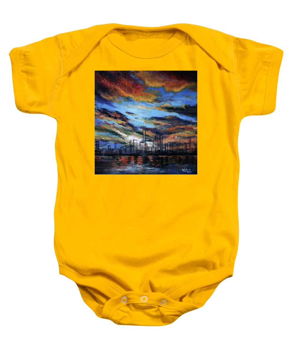 Hollow Giants of NY City - Baby Onesie